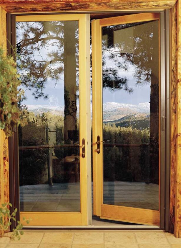 Glass doors open onto a 1,400-square-foot Trex deck, which greatly expands the Luteses’ living and entertaining area. Tom and Flame spend a lot of time basking in the Colorado sunshine, taking in mountain and pine forest views, and listening to the birds. “So much of what we need to live our lives is outside,” Tom says.